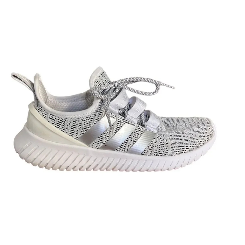 Adidas Kaptir 1.0 Sneakers Grey White Metallic Silver Men’s Size 7.5